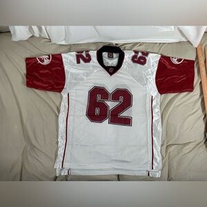 Bacardi Rum #62 Football Bermuda Jersey X-Large XL Adult Stained